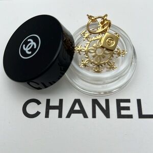 CHANEL Gold Charm Keychain